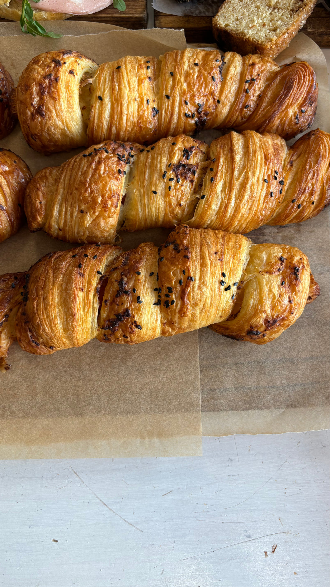 Sausage rolls Croissant